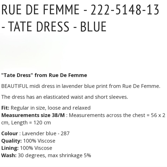 Rue de Femme Tate Dress - Picture 15 of 15